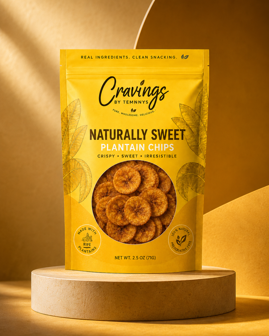 Naturally Ripe Plantain Chips